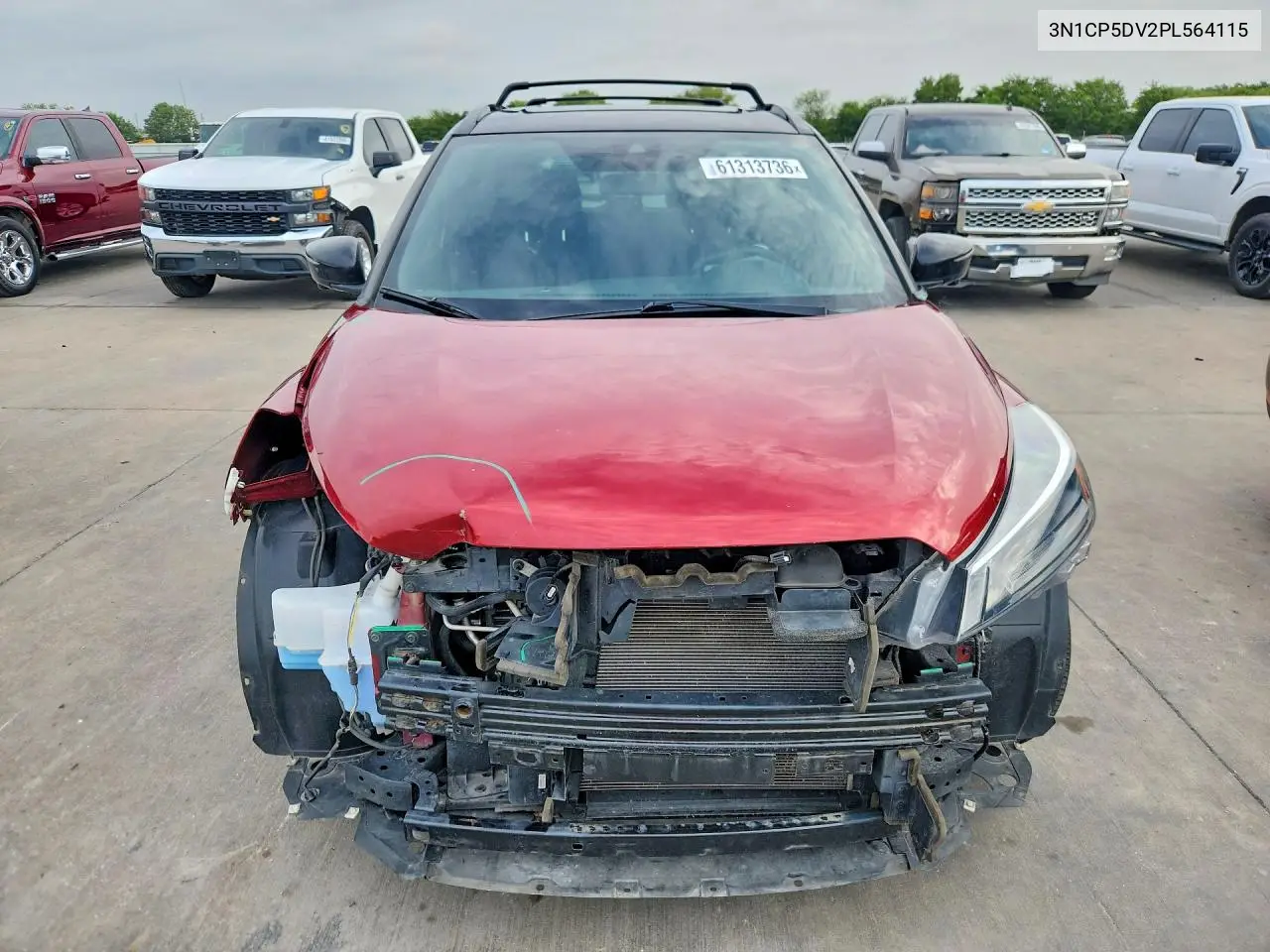 2023 Nissan Kicks Sr VIN: 3N1CP5DV2PL564115 Lot: 61313736