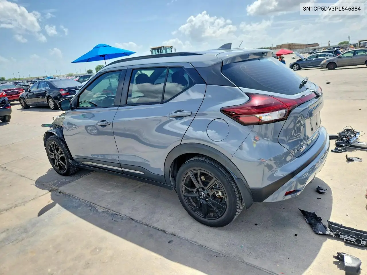 2023 Nissan Kicks Sr VIN: 3N1CP5DV3PL546884 Lot: 61730586