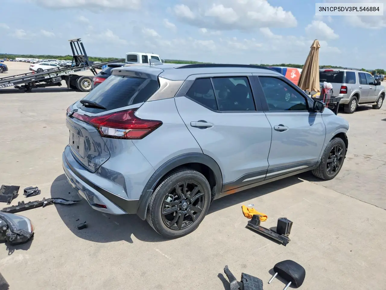 2023 Nissan Kicks Sr VIN: 3N1CP5DV3PL546884 Lot: 61730586
