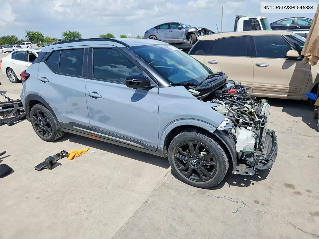 2023 Nissan Kicks Sr VIN: 3N1CP5DV3PL546884 Lot: 61730586