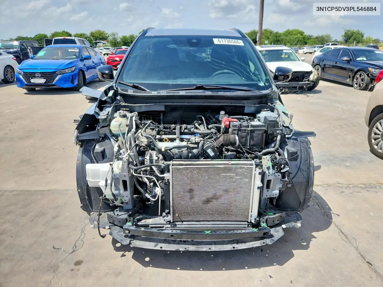 2023 Nissan Kicks Sr VIN: 3N1CP5DV3PL546884 Lot: 61730586