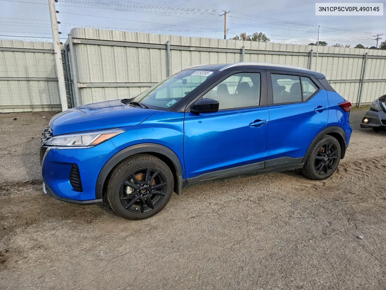 3N1CP5CV0PL490145 2023 Nissan Kicks Sv