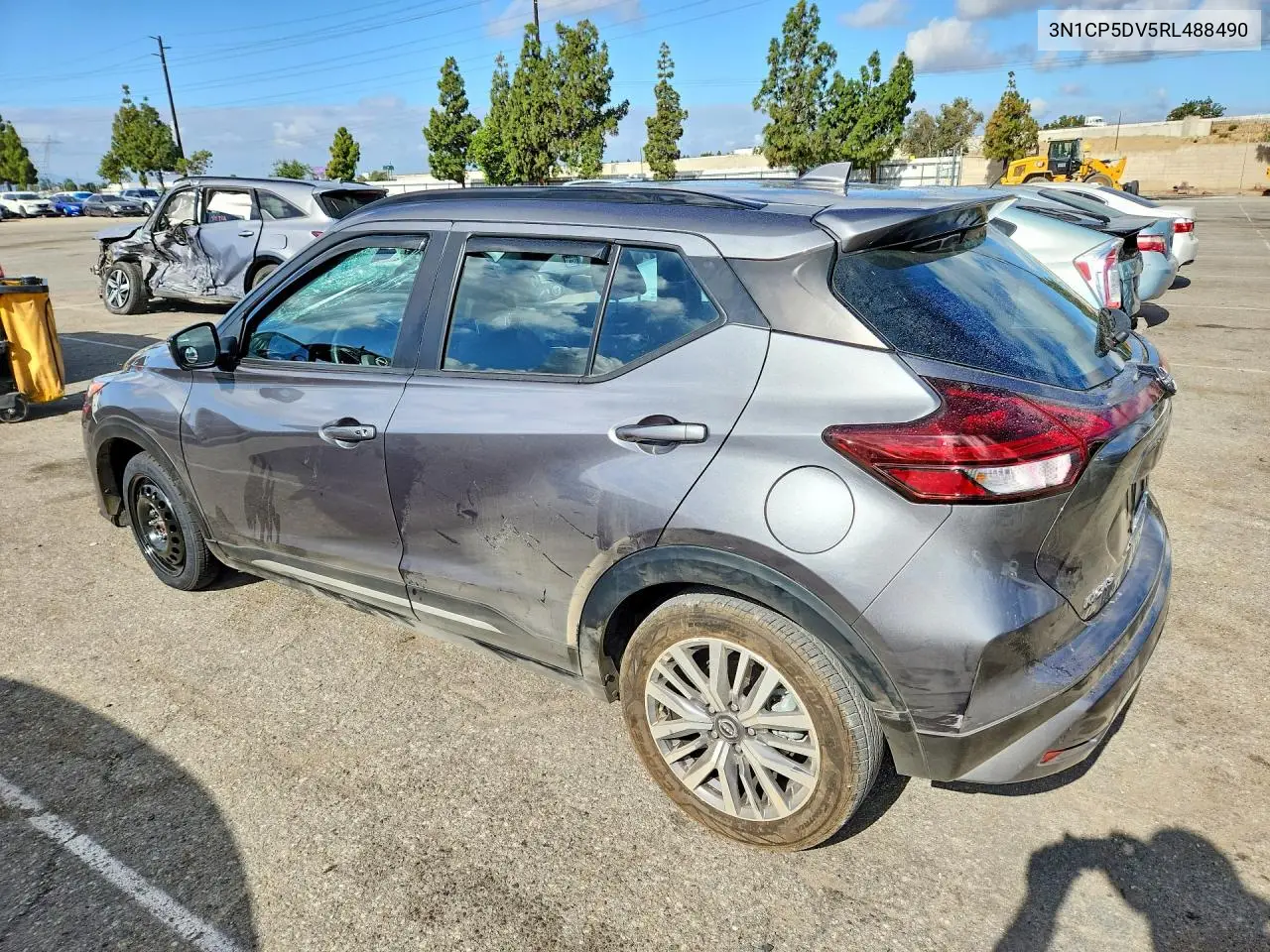 2024 Nissan Kicks Sr VIN: 3N1CP5DV5RL488490 Lot: 55214246