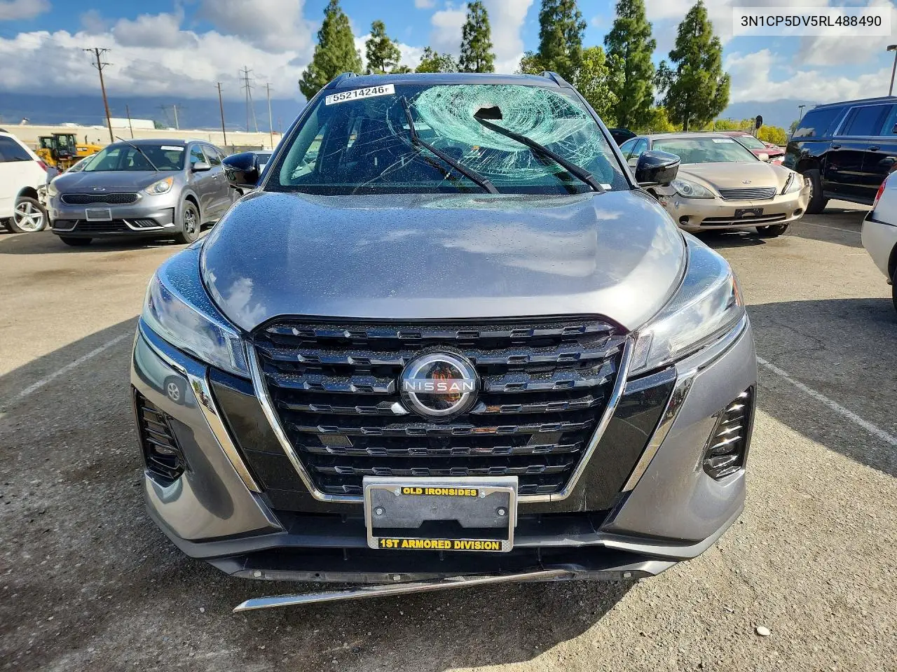 2024 Nissan Kicks Sr VIN: 3N1CP5DV5RL488490 Lot: 55214246