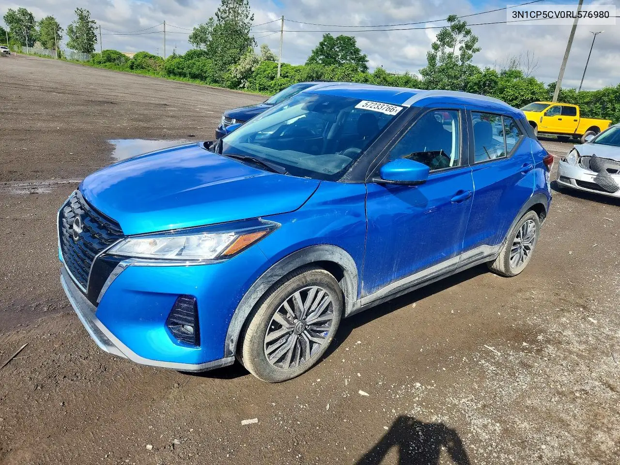 2024 Nissan Kicks Sv VIN: 3N1CP5CV0RL576980 Lot: 57233766