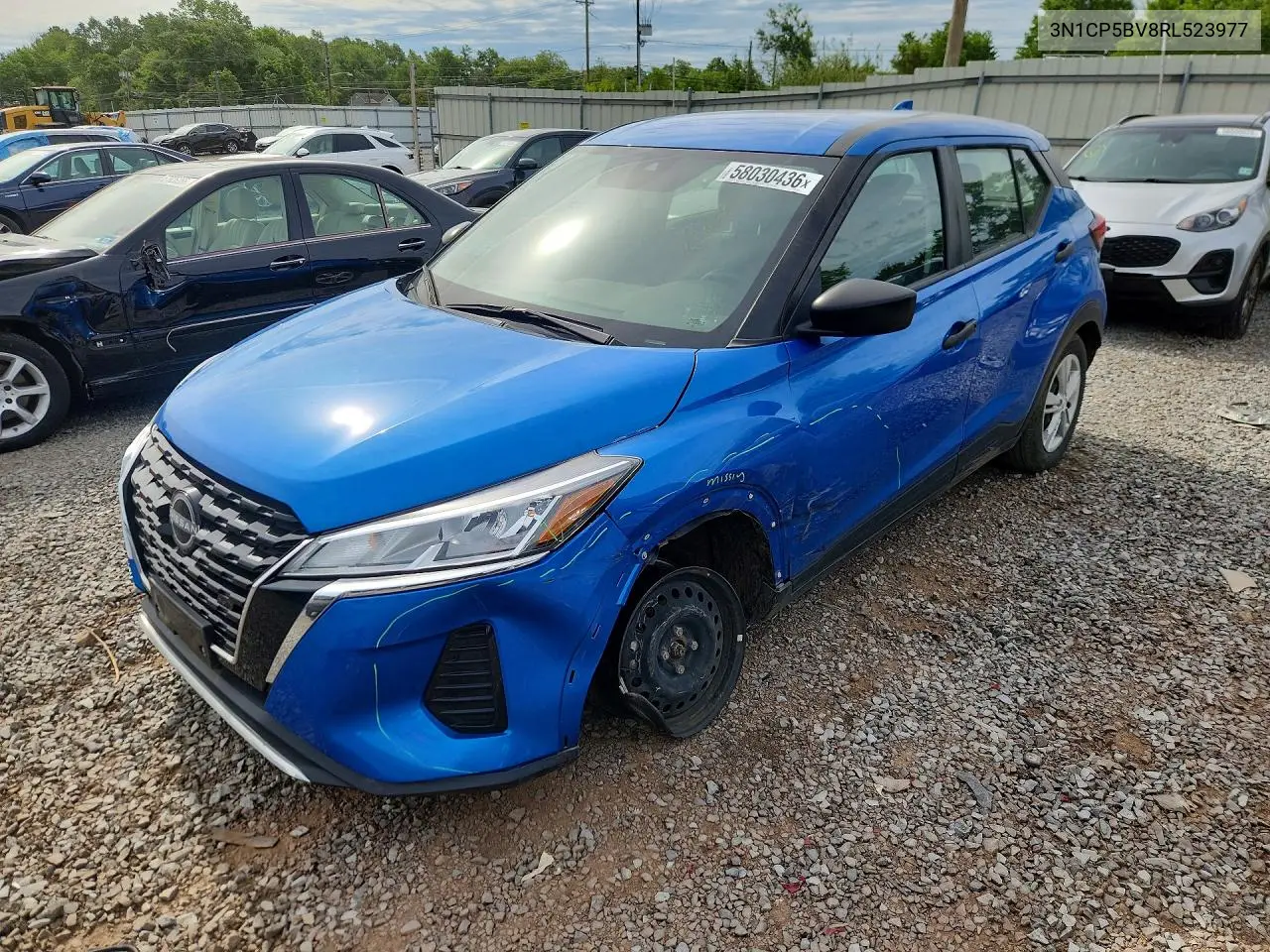 2024 Nissan Kicks S VIN: 3N1CP5BV8RL523977 Lot: 58030436