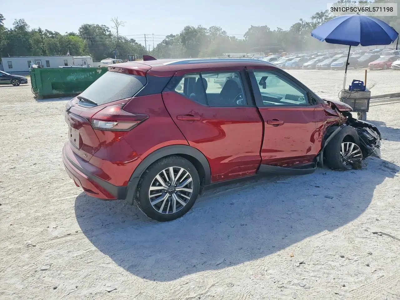 2024 Nissan Kicks Sv VIN: 3N1CP5CV6RL571198 Lot: 59232226