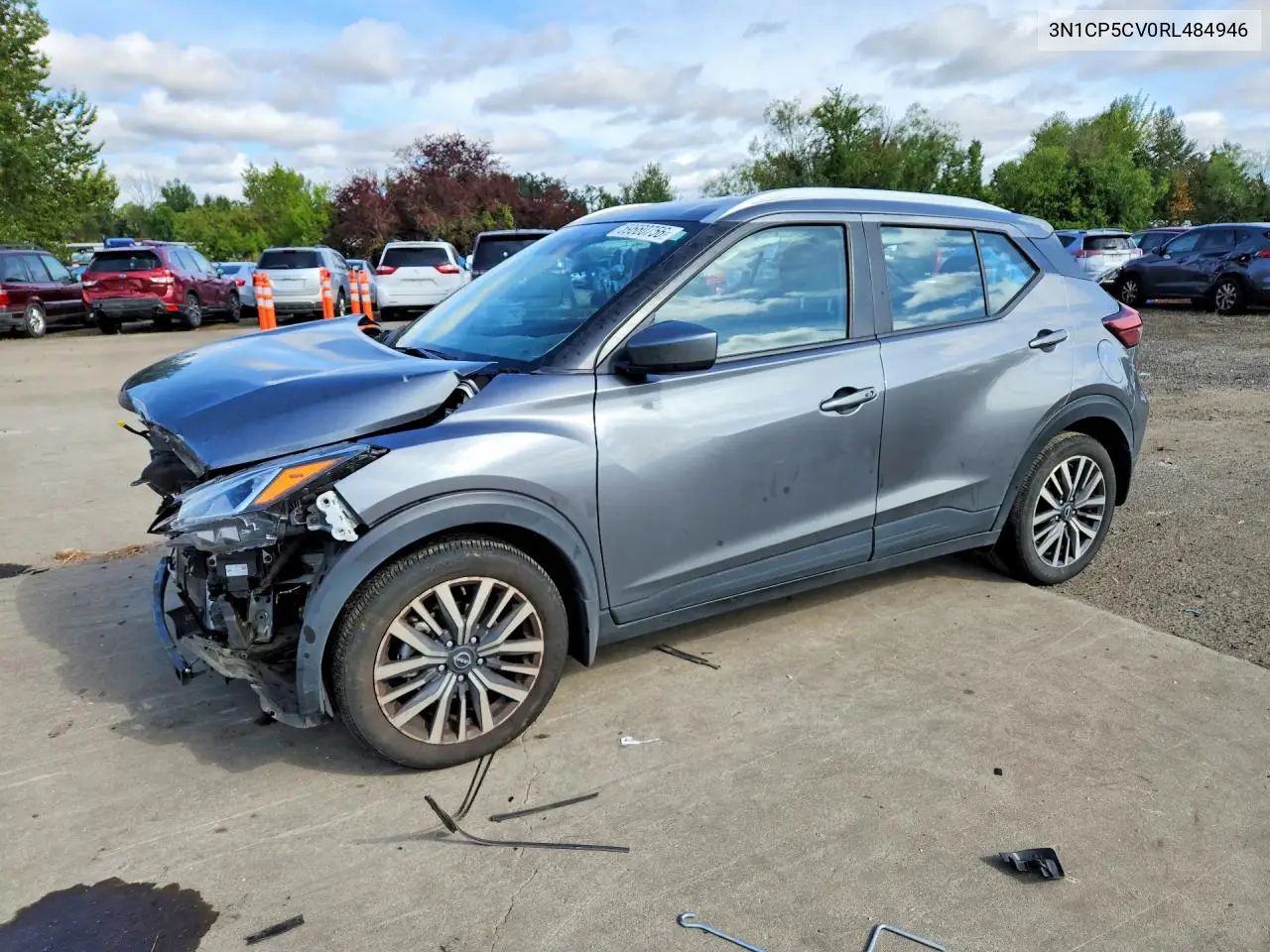 2024 Nissan Kicks Sv VIN: 3N1CP5CV0RL484946 Lot: 59660756