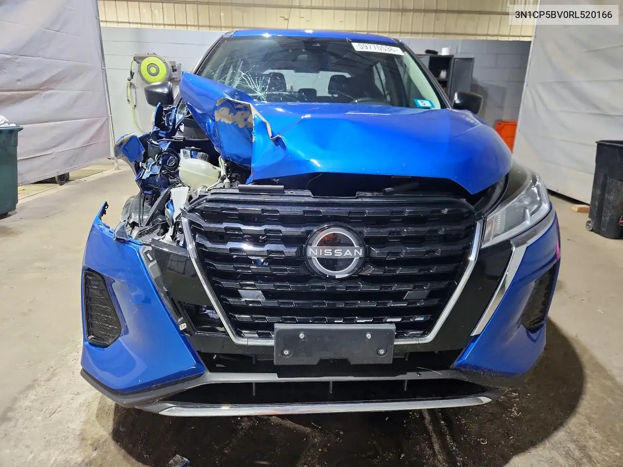 2024 Nissan Kicks S VIN: 3N1CP5BV0RL520166 Lot: 59770536