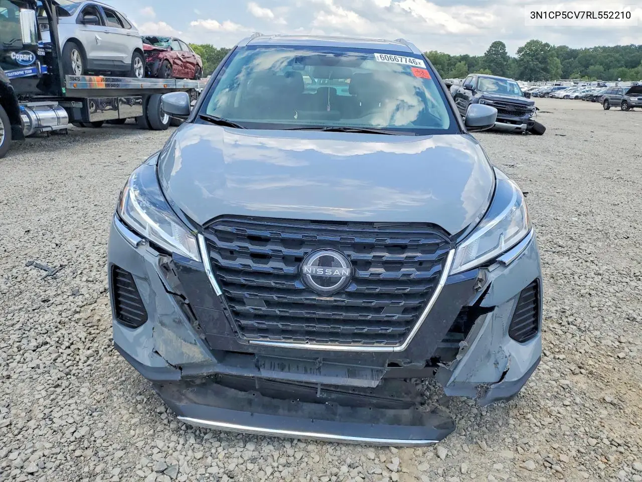 2024 Nissan Kicks Sv VIN: 3N1CP5CV7RL552210 Lot: 60667746