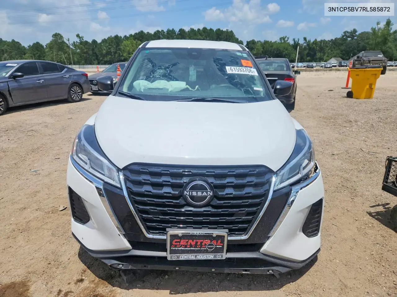 2024 Nissan Kicks S VIN: 3N1CP5BV7RL585872 Lot: 61593706