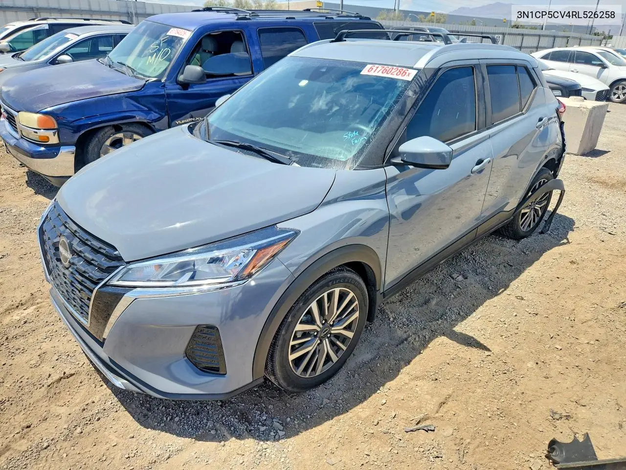 2024 Nissan Kicks Sv VIN: 3N1CP5CV4RL526258 Lot: 61760286