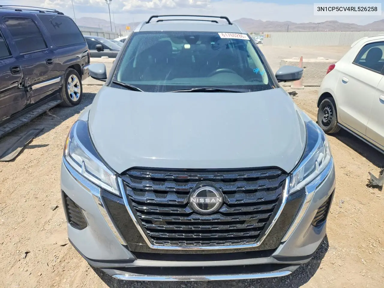 2024 Nissan Kicks Sv VIN: 3N1CP5CV4RL526258 Lot: 61760286