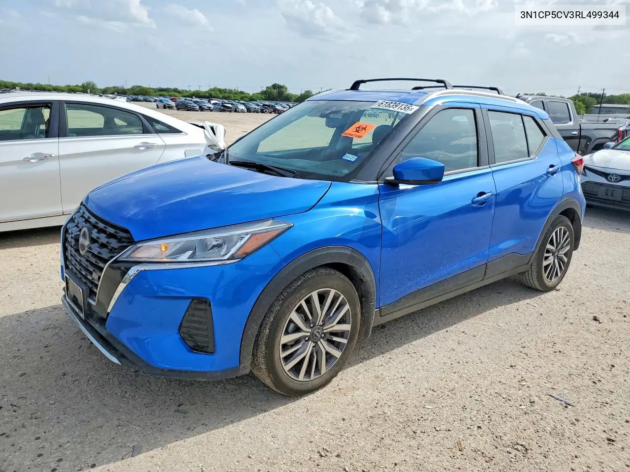 2024 Nissan Kicks Sv VIN: 3N1CP5CV3RL499344 Lot: 61839136