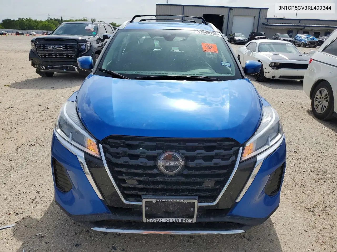 2024 Nissan Kicks Sv VIN: 3N1CP5CV3RL499344 Lot: 61839136