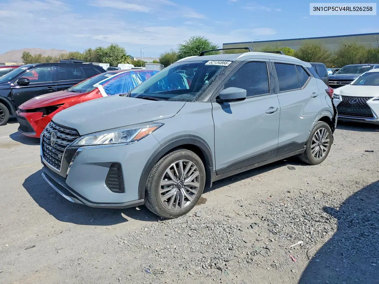 2024 Nissan Kicks Sv VIN: 3N1CP5CV4RL526258 Lot: 62134866