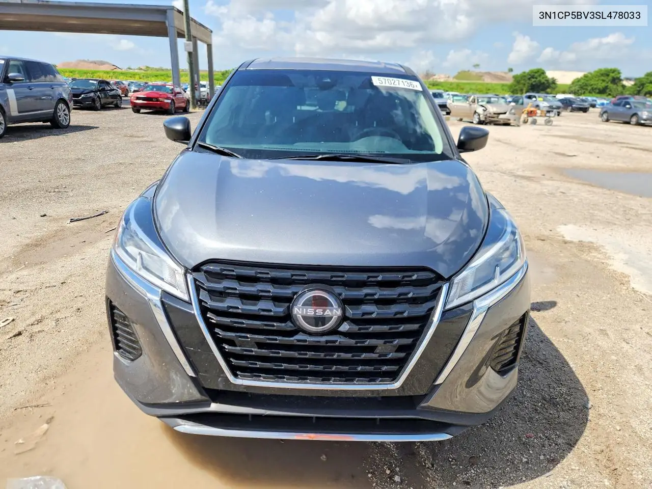 2025 Nissan Kicks Play S VIN: 3N1CP5BV3SL478033 Lot: 57027136