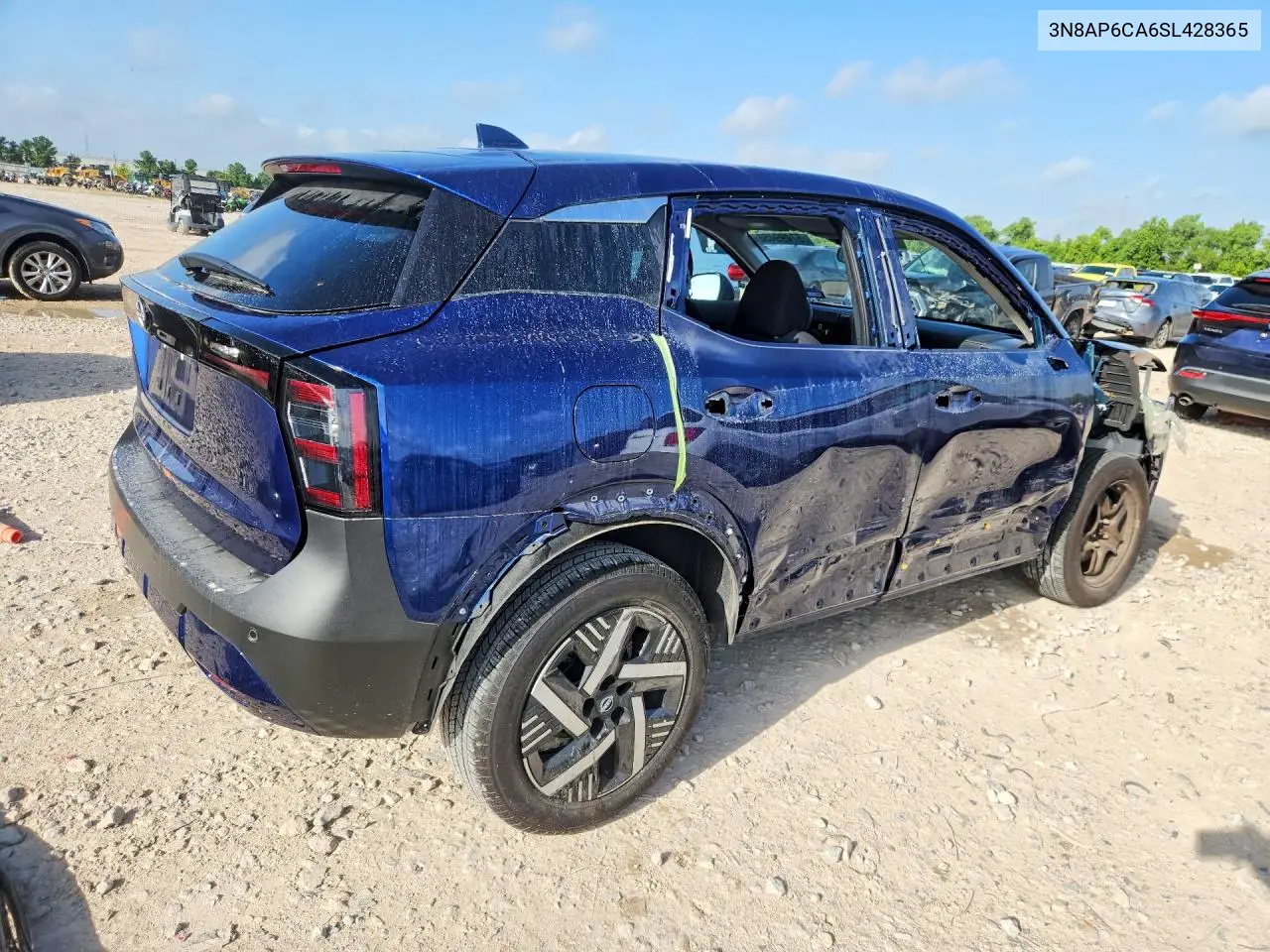2025 Nissan Kicks Sv VIN: 3N8AP6CA6SL428365 Lot: 57499456