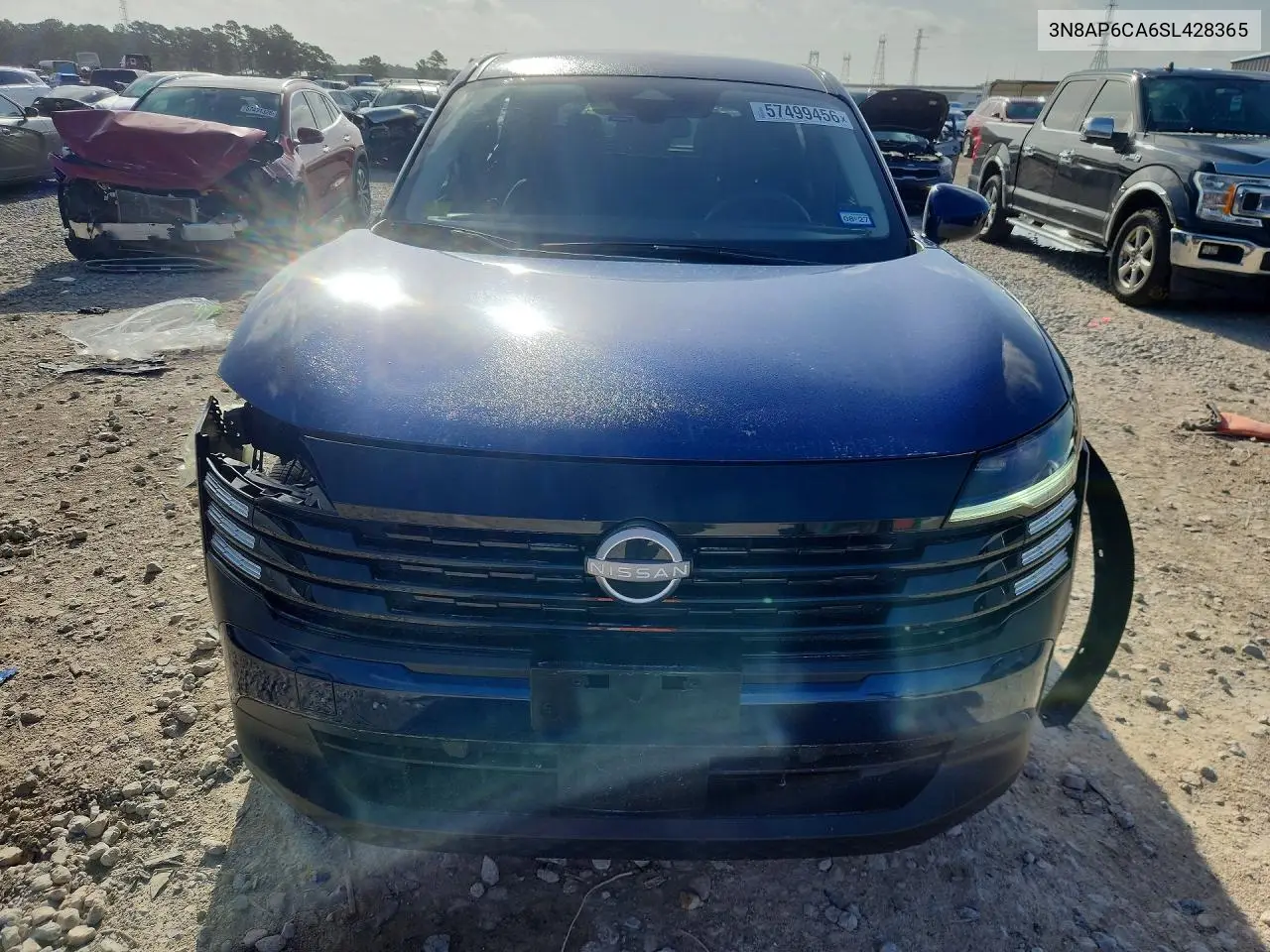 2025 Nissan Kicks Sv VIN: 3N8AP6CA6SL428365 Lot: 57499456
