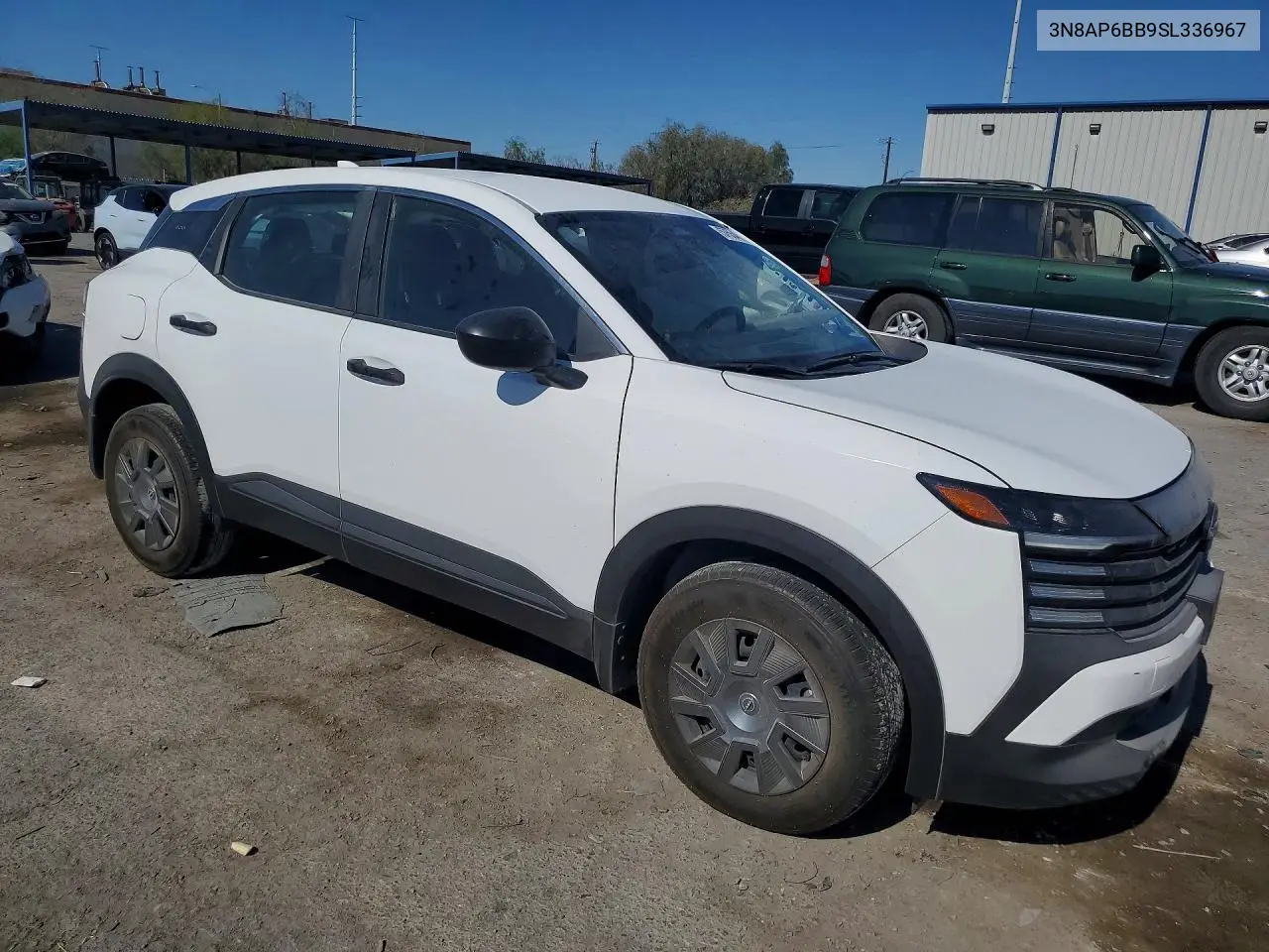 2025 Nissan Kicks S VIN: 3N8AP6BB9SL336967 Lot: 57554716