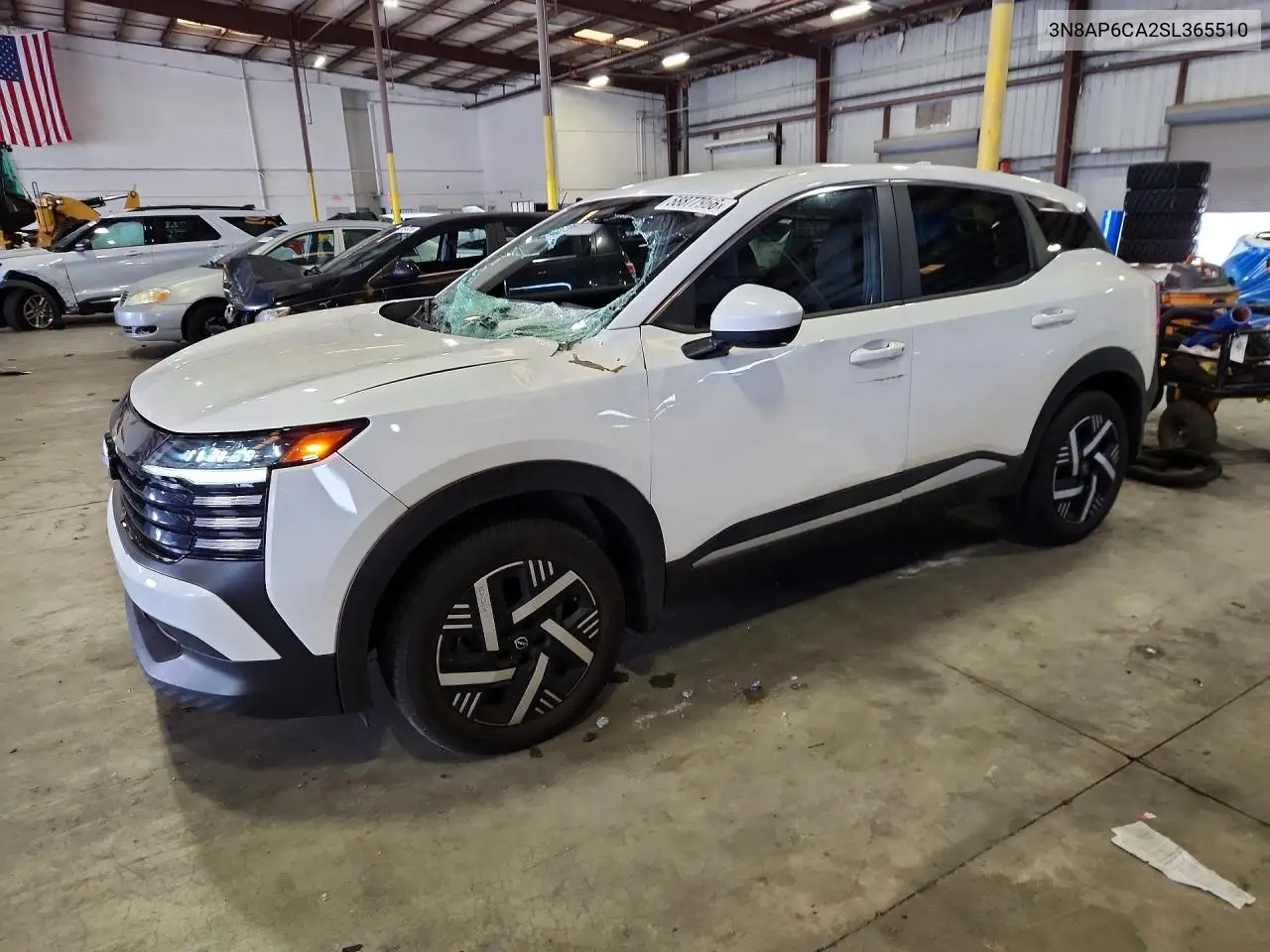 2025 Nissan Kicks Sv VIN: 3N8AP6CA2SL365510 Lot: 58877966