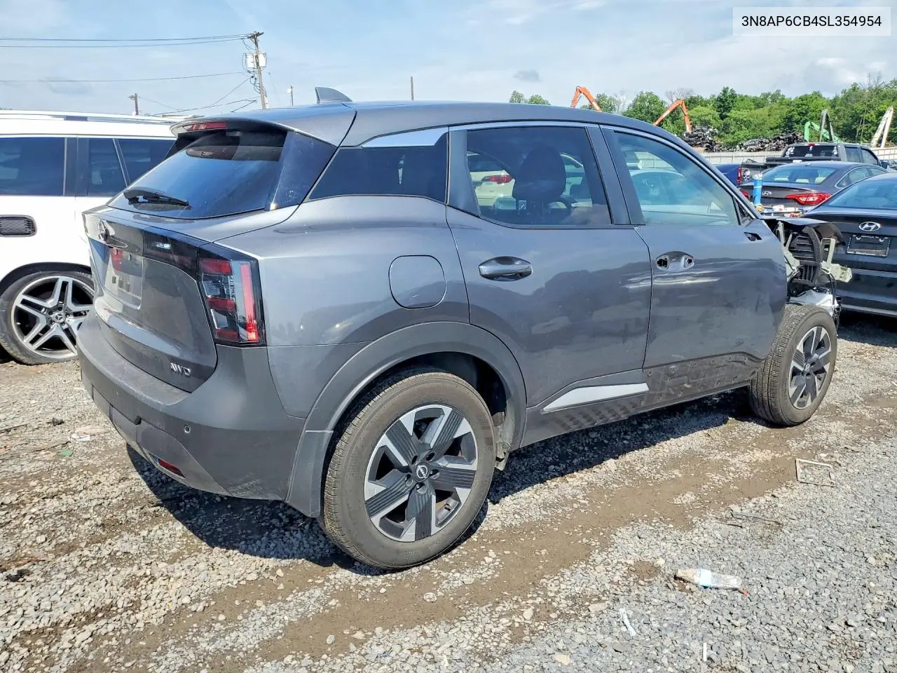 2025 Nissan Kicks Sv VIN: 3N8AP6CB4SL354954 Lot: 60130996