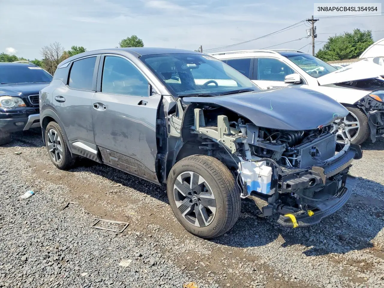 2025 Nissan Kicks Sv VIN: 3N8AP6CB4SL354954 Lot: 60130996