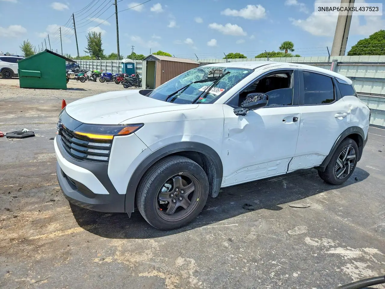 2025 Nissan Kicks Sv VIN: 3N8AP6CAXSL437523 Lot: 60157536