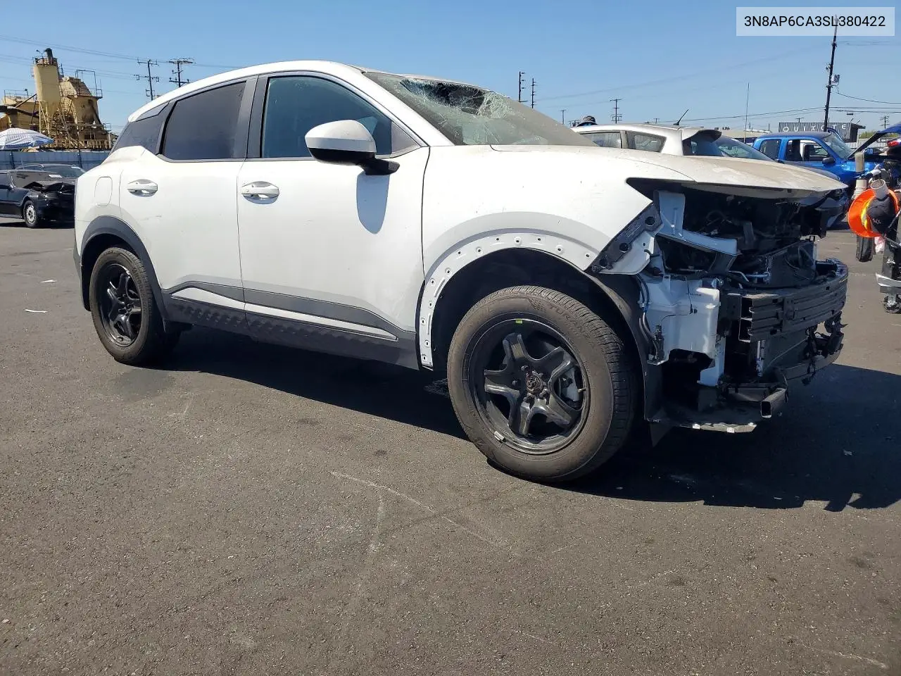 2025 Nissan Kicks Sv VIN: 3N8AP6CA3SL380422 Lot: 60529036