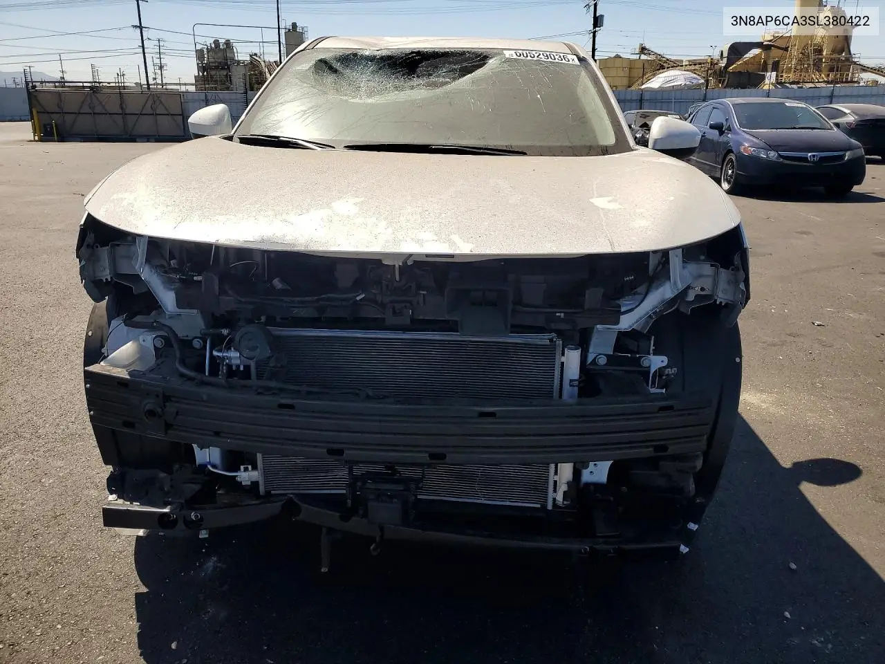 2025 Nissan Kicks Sv VIN: 3N8AP6CA3SL380422 Lot: 60529036