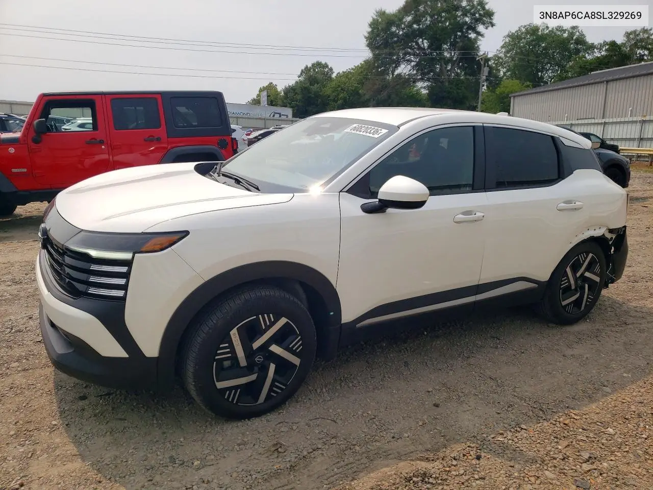 2025 Nissan Kicks Sv VIN: 3N8AP6CA8SL329269 Lot: 60820336