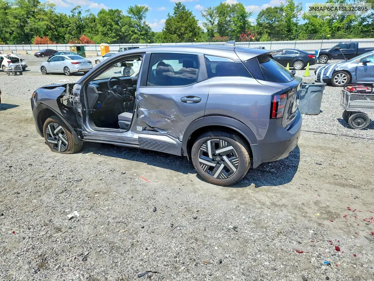2025 Nissan Kicks Sv VIN: 3N8AP6CA1SL320896 Lot: 60948556