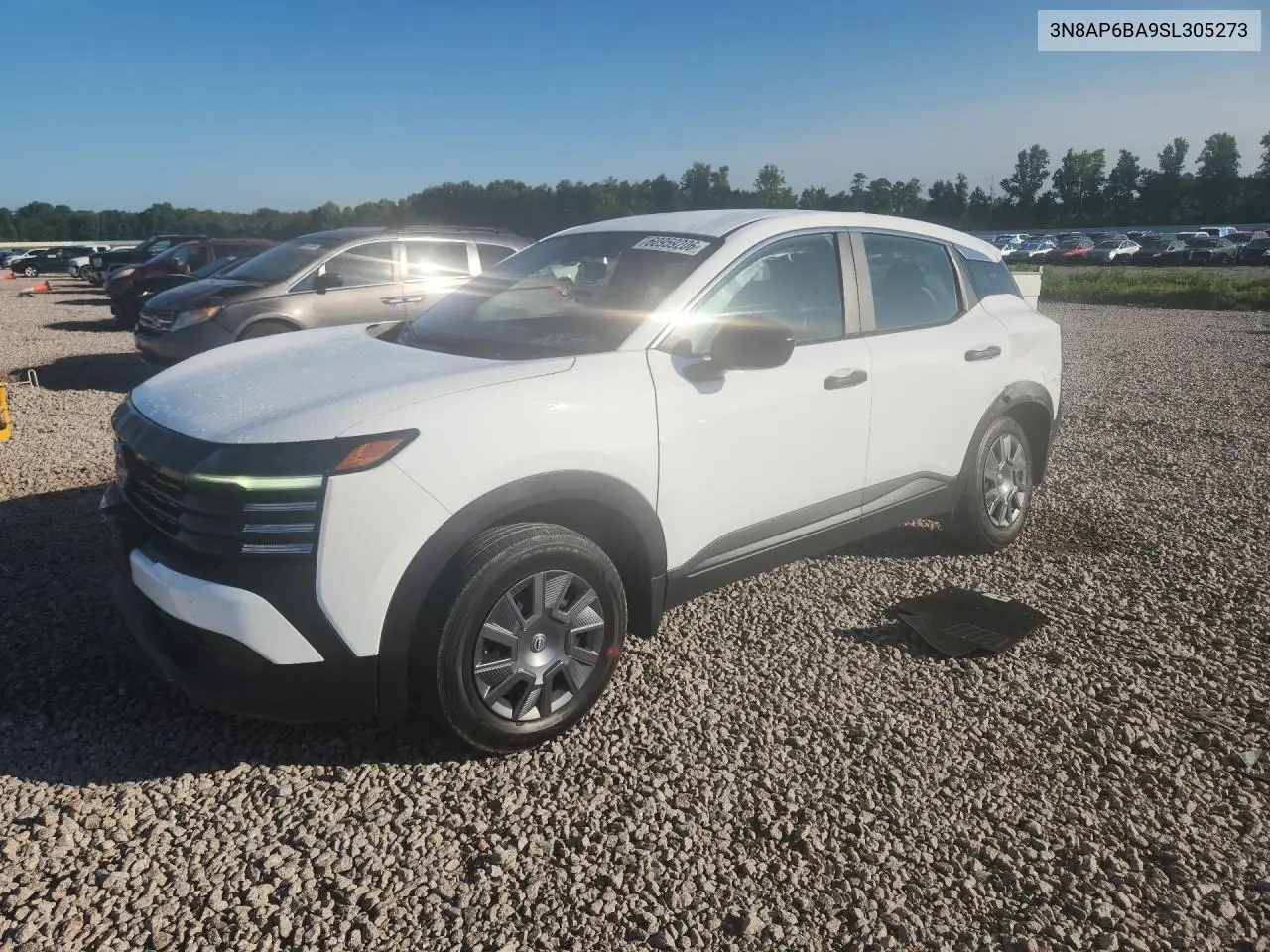 2025 Nissan Kicks S VIN: 3N8AP6BA9SL305273 Lot: 60959206