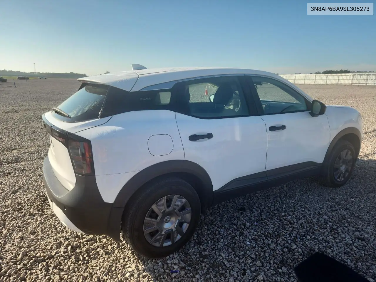 2025 Nissan Kicks S VIN: 3N8AP6BA9SL305273 Lot: 60959206
