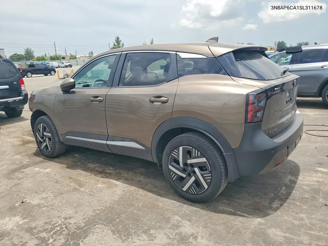2025 Nissan Kicks Sv VIN: 3N8AP6CA1SL311678 Lot: 61174786