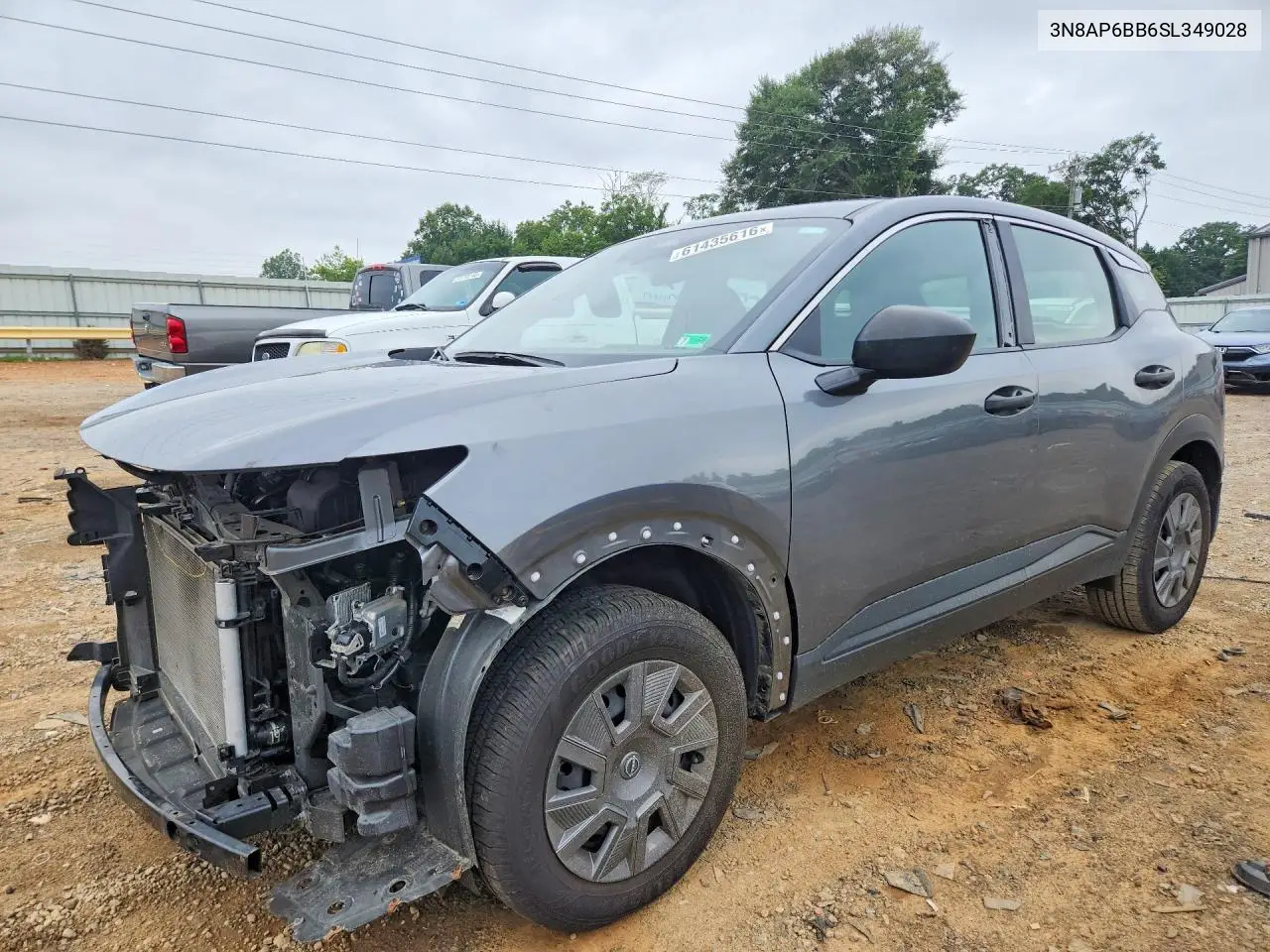 2025 Nissan Kicks S VIN: 3N8AP6BB6SL349028 Lot: 61435616