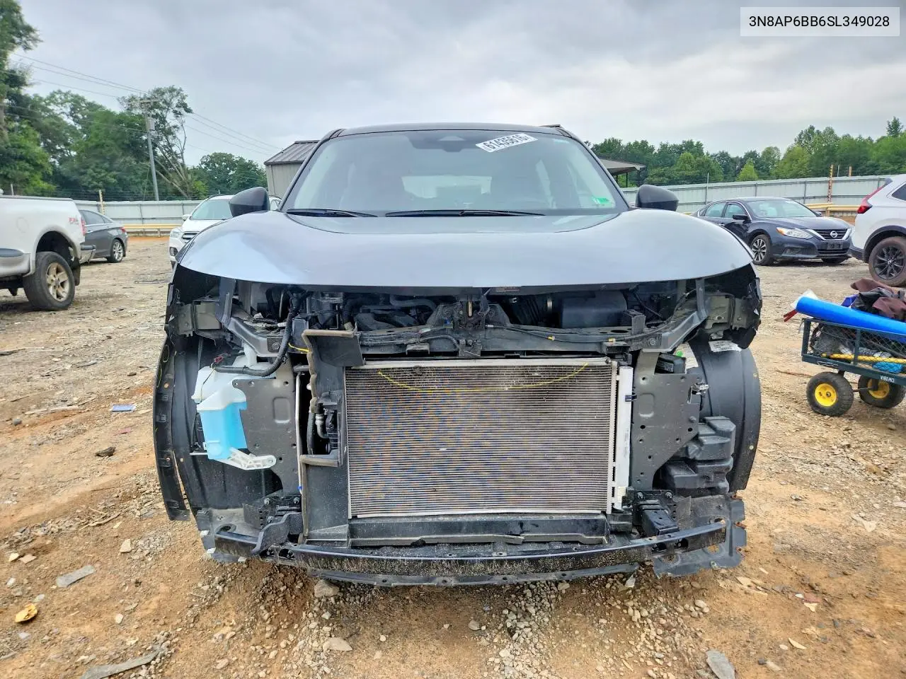 2025 Nissan Kicks S VIN: 3N8AP6BB6SL349028 Lot: 61435616