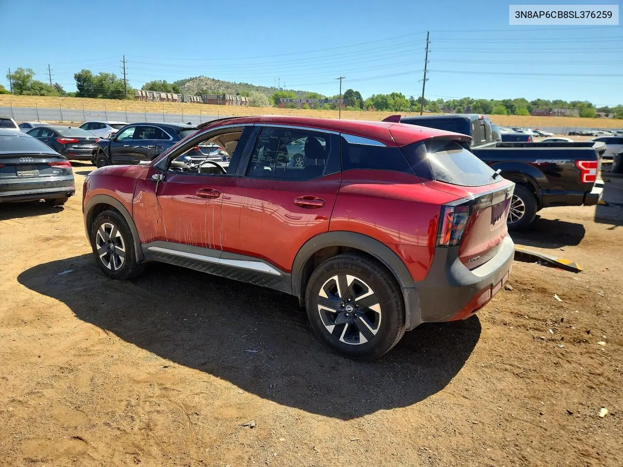 2025 Nissan Kicks Sv VIN: 3N8AP6CB8SL376259 Lot: 61436866