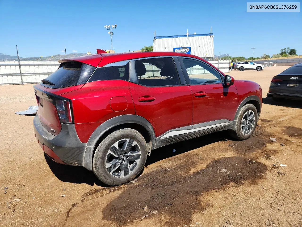 2025 Nissan Kicks Sv VIN: 3N8AP6CB8SL376259 Lot: 61436866