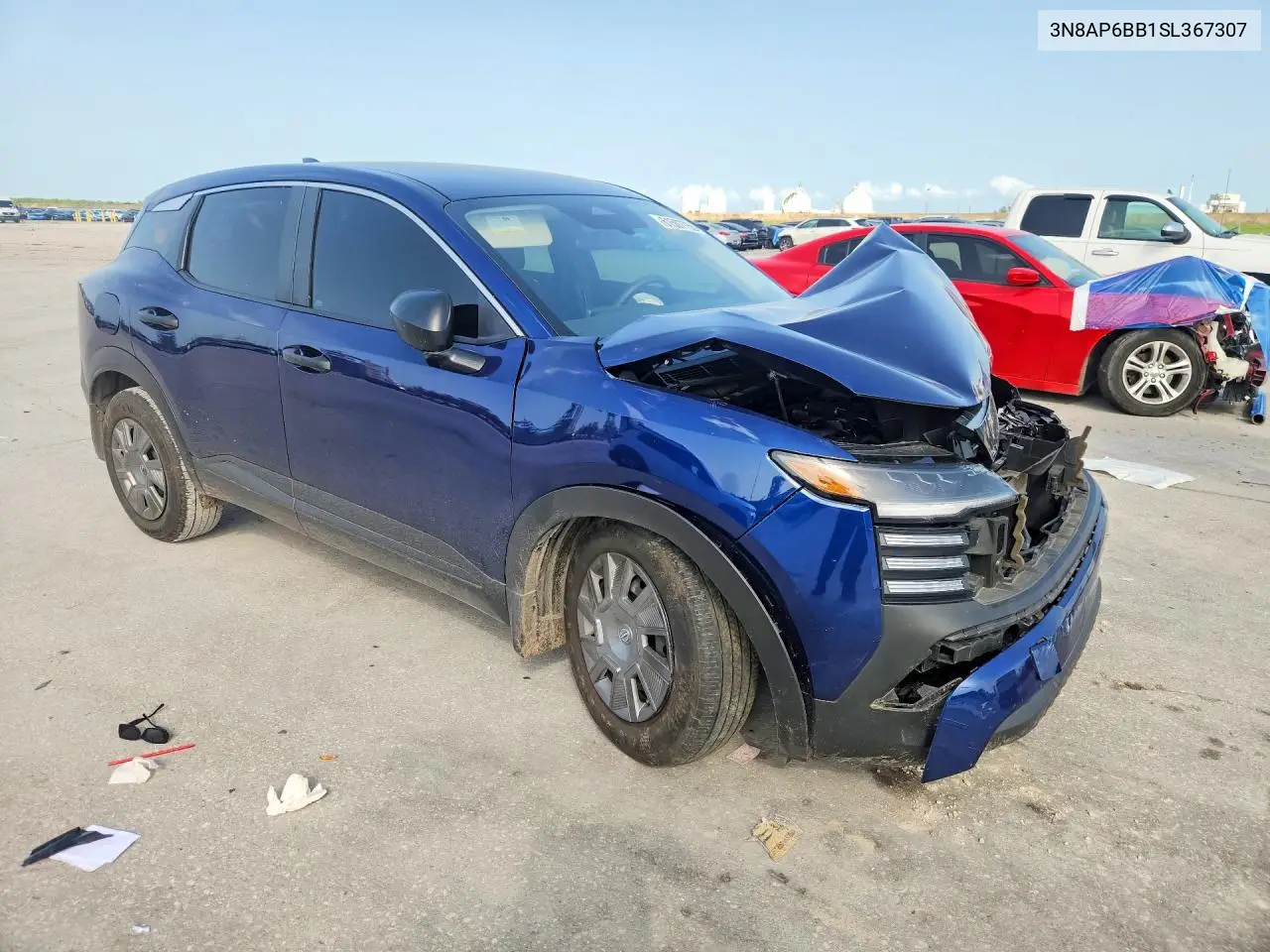 2025 Nissan Kicks S VIN: 3N8AP6BB1SL367307 Lot: 61507756