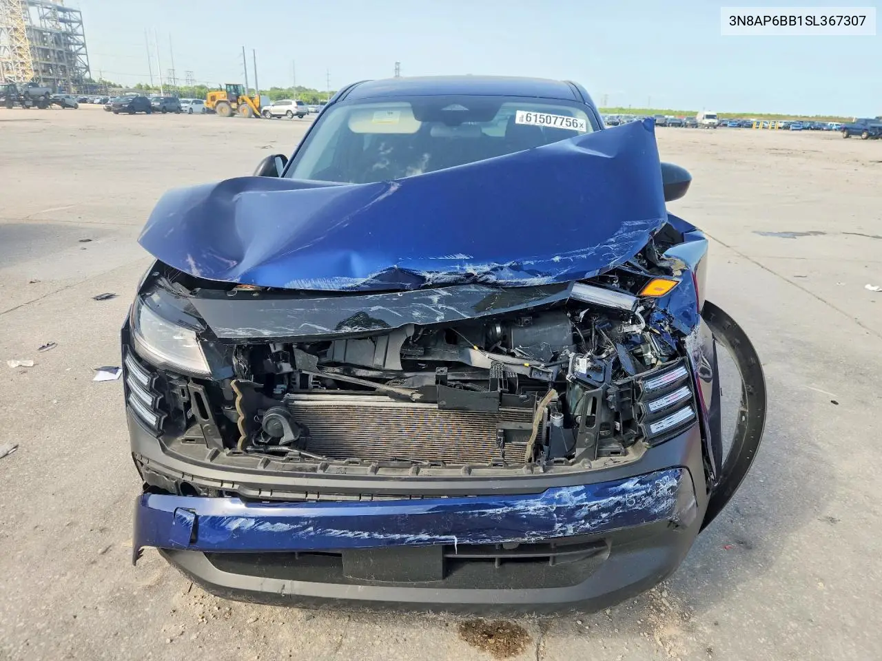 2025 Nissan Kicks S VIN: 3N8AP6BB1SL367307 Lot: 61507756