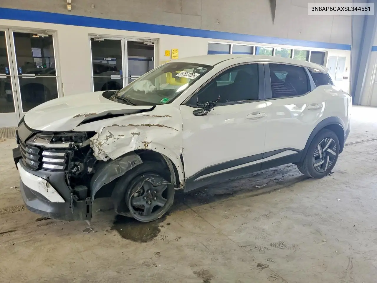 2025 Nissan Kicks Sv VIN: 3N8AP6CAXSL344551 Lot: 61552356