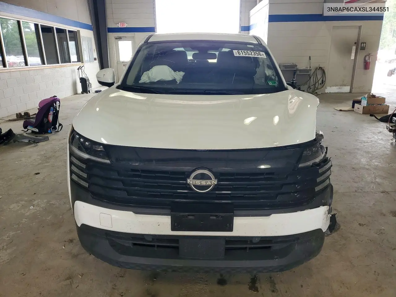 2025 Nissan Kicks Sv VIN: 3N8AP6CAXSL344551 Lot: 61552356