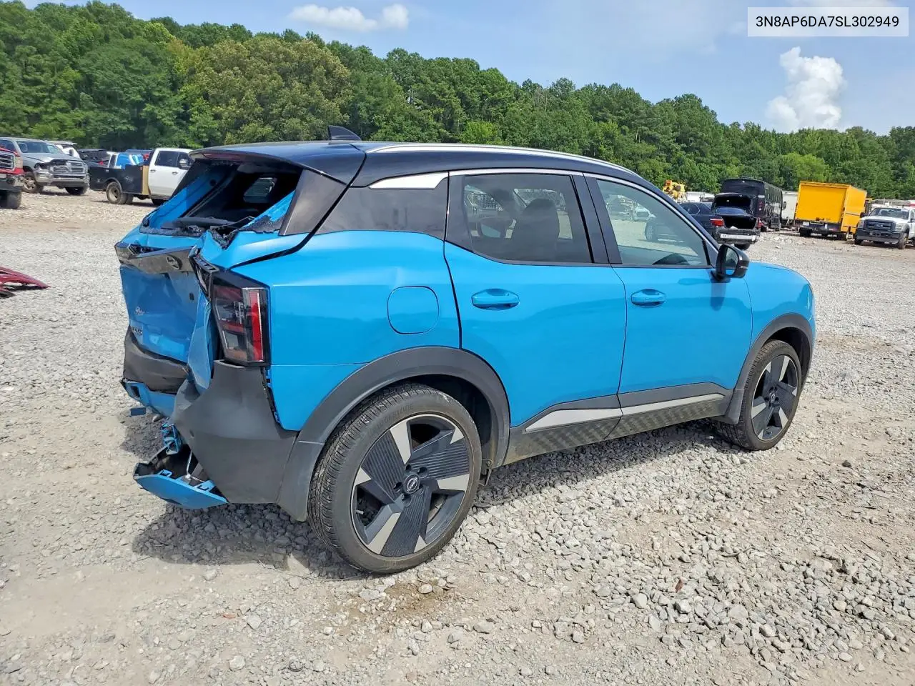 2025 Nissan Kicks Sr VIN: 3N8AP6DA7SL302949 Lot: 61564586