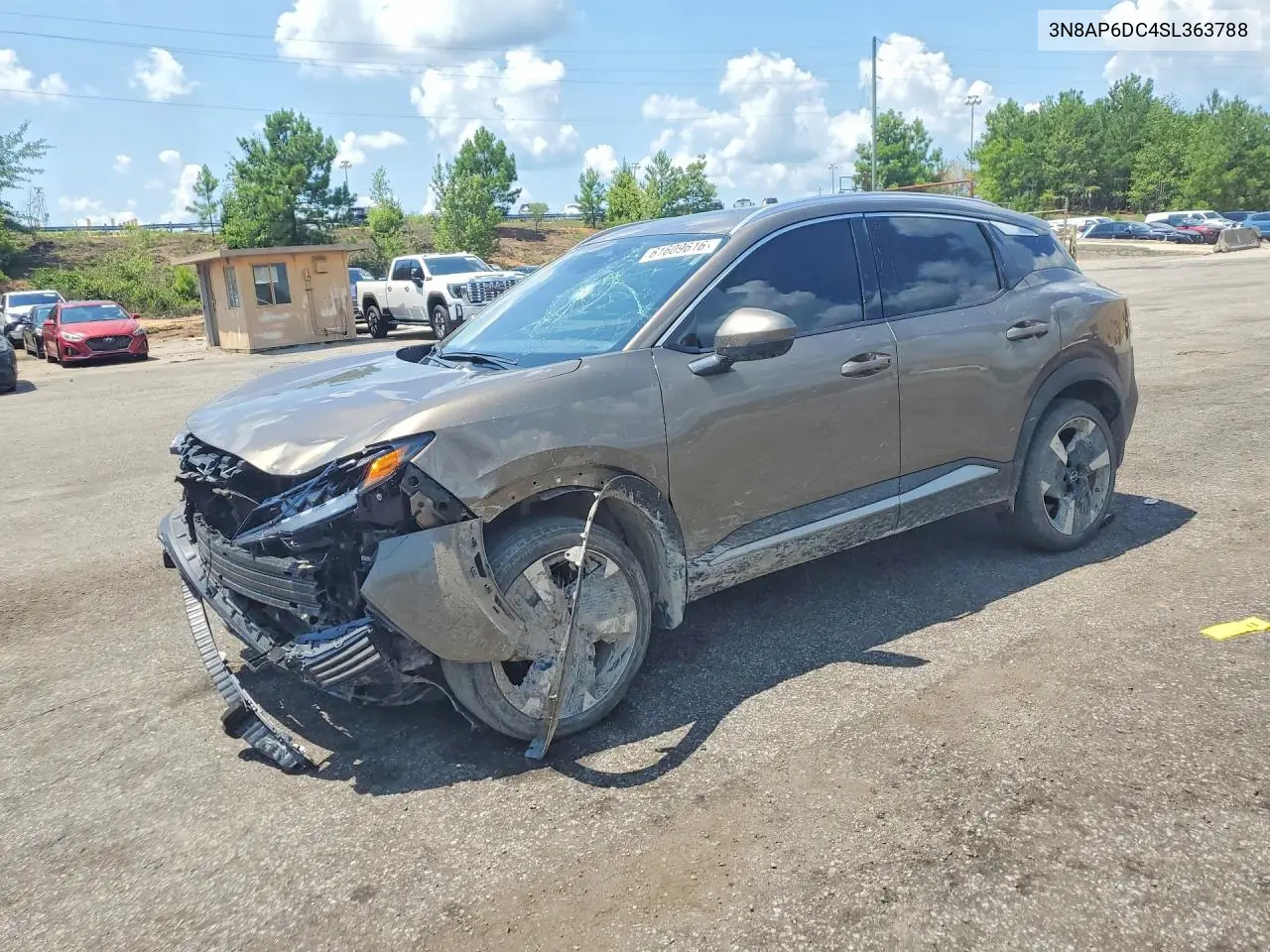 2025 Nissan Kicks Sr VIN: 3N8AP6DC4SL363788 Lot: 61609616