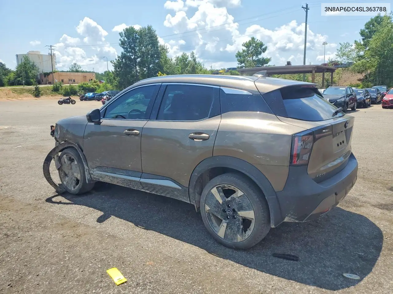 2025 Nissan Kicks Sr VIN: 3N8AP6DC4SL363788 Lot: 61609616