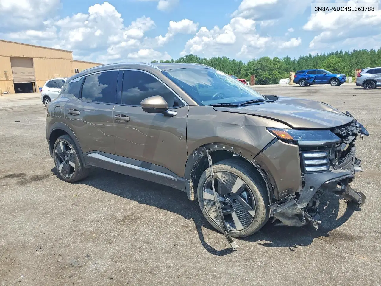 2025 Nissan Kicks Sr VIN: 3N8AP6DC4SL363788 Lot: 61609616