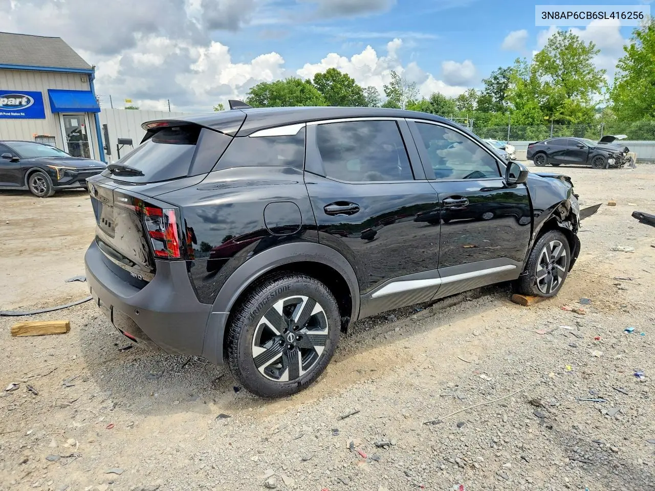 2025 Nissan Kicks Sv VIN: 3N8AP6CB6SL416256 Lot: 61685066