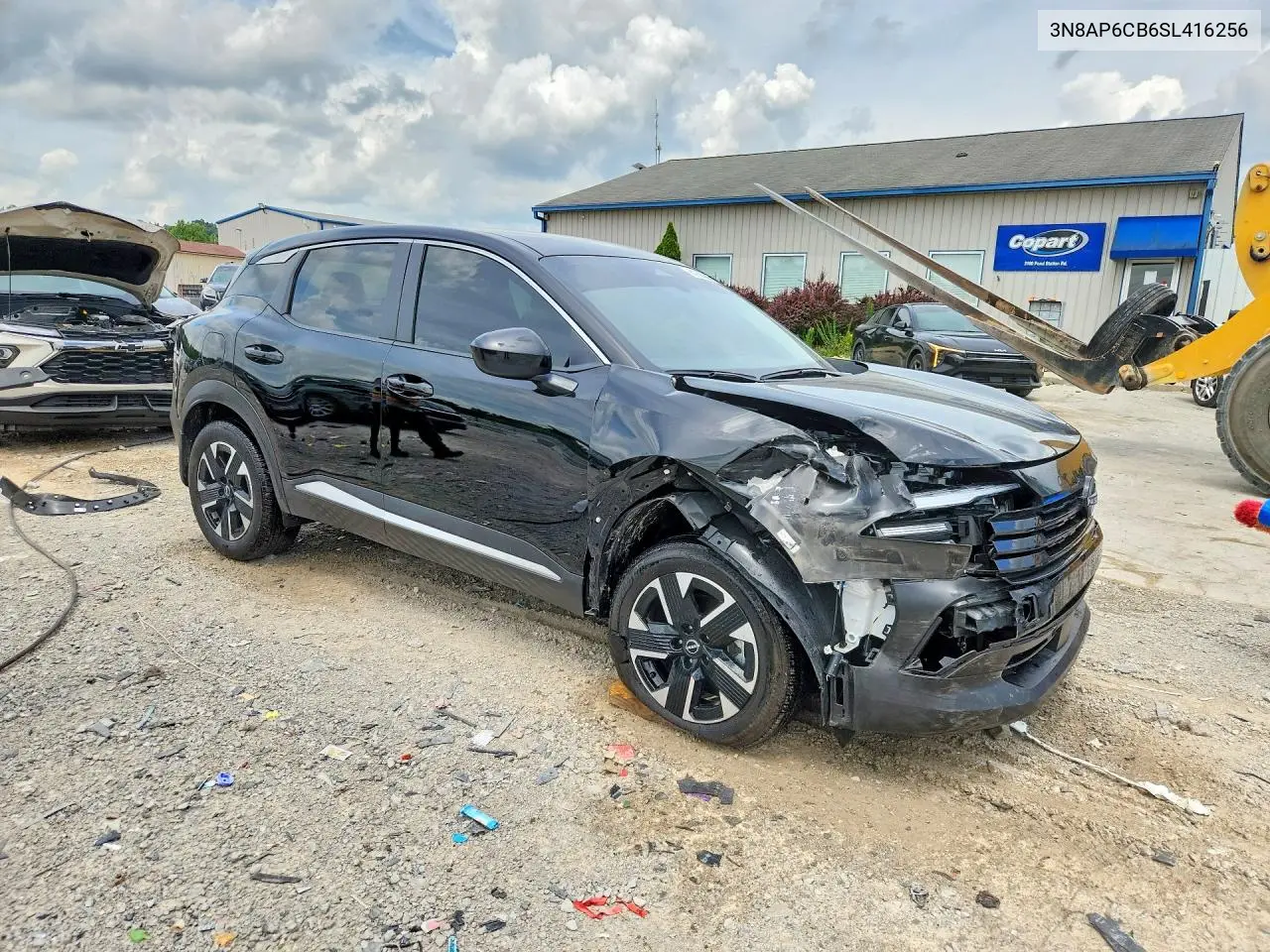 2025 Nissan Kicks Sv VIN: 3N8AP6CB6SL416256 Lot: 61685066