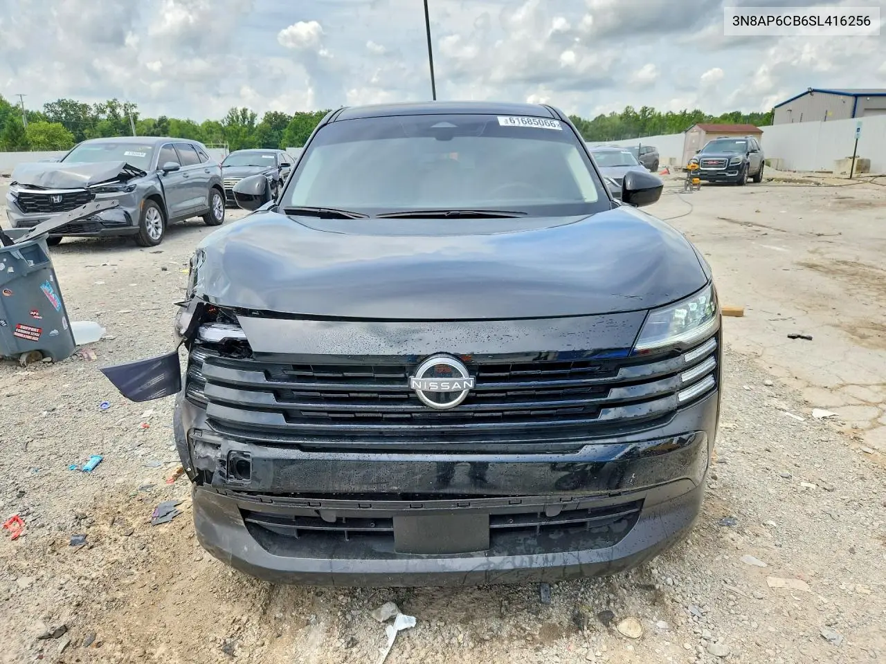 2025 Nissan Kicks Sv VIN: 3N8AP6CB6SL416256 Lot: 61685066